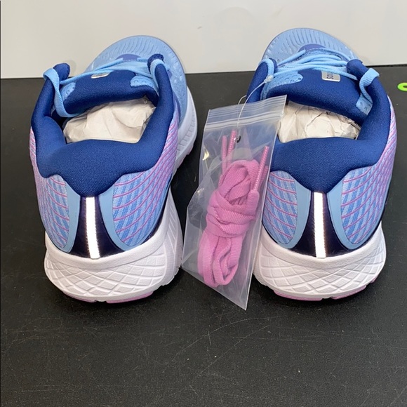 NEW SAUCONY RIDE ISO SNEAKER BLUE NAVY PURPLE 9.5M - Picture 3 of 6